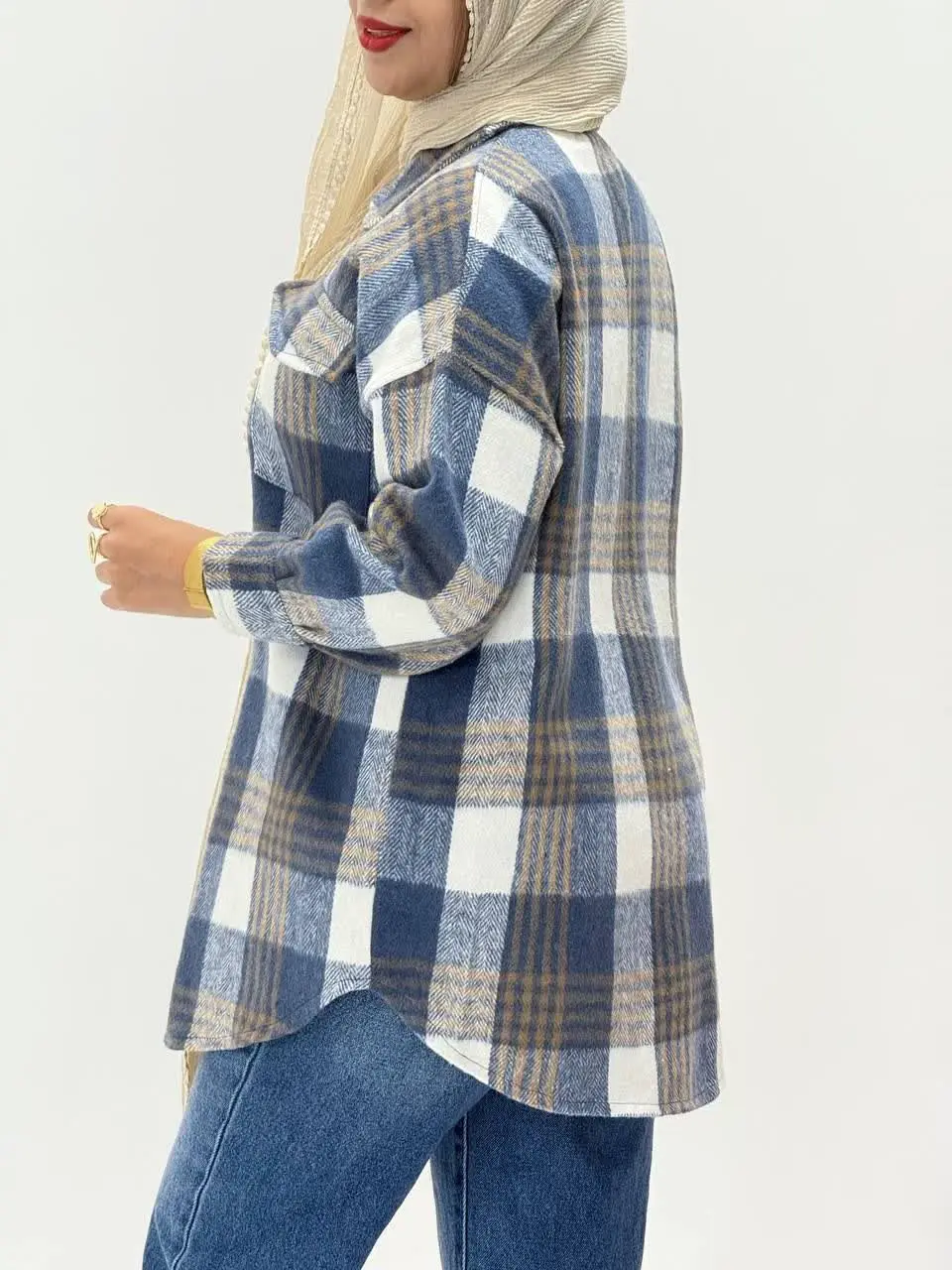 3562-شکت چهارخونه وانیل